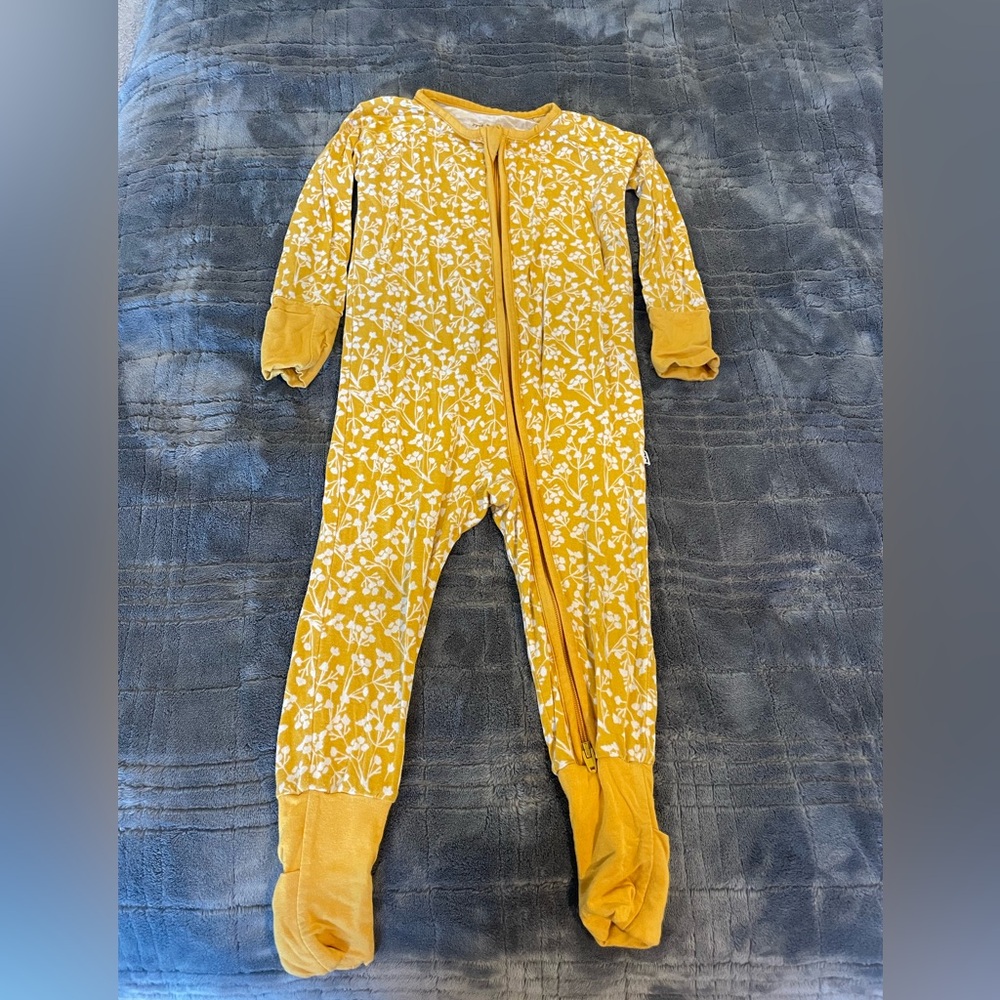 Little Sleepies Golden Poppies Zippy